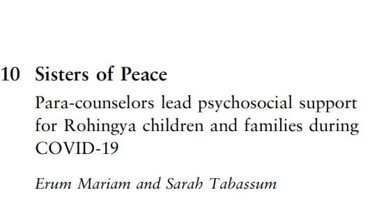 Pashe Achhi Supporting children and caregivers in Bangladesh during the COVID-19 pandemic